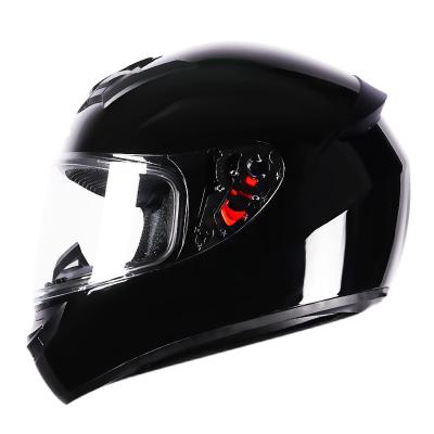 China Bright Red Reverse full coverage motorcycle helmets men locomotive reversible full face flip up helmets cascos en venta