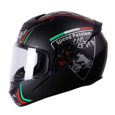 China 2021 new design vehicle motorcycle helmet deceleration anti-glare full-cover helmet for sale