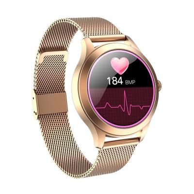 China KW10Pro Multi-Language Female Smart Watch Heat Rate Blood Pressure Oxygen Monitoring Waterproof Fitness Tracker Women Smart Watch for sale