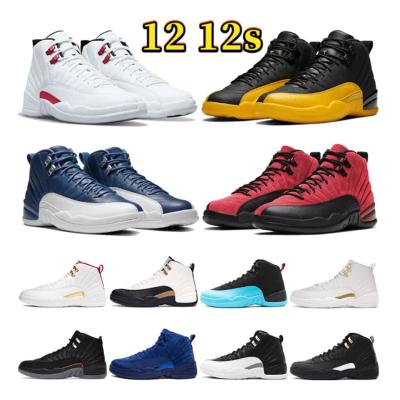 China High quality brand sports shoes hot sale active casual sports non slip men 12 retro brand basketball shoes for sale