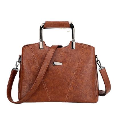 China New High Quality Fashion Water Proof PU Leather Casual Business Ladies Bag Hand Held Shoulder Bag for sale