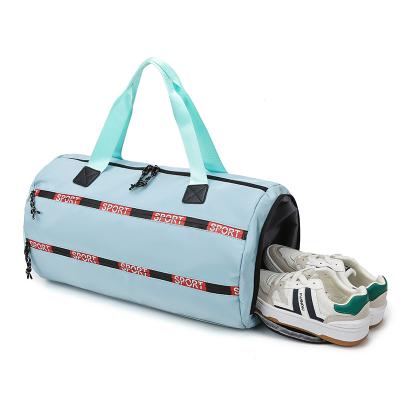 China High Quality Multifunctional Oxford Cloth Customized Travel Luggage Bag Weekend Yoga Gym Bag With Shoe Compartment Ladies for sale