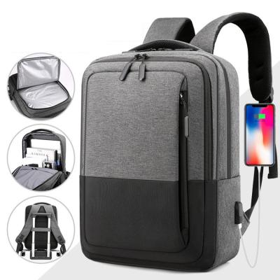 China With USB Customized Durable Waterproof Multifunctional Student Outdoor Smart Leisure School Bag Business Travel Laptop Backpack With USB for sale