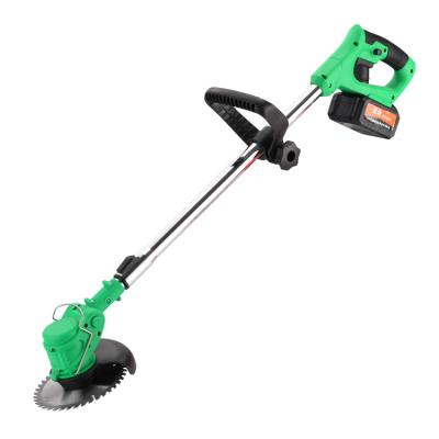 China Cordless Rechargeable Lithium Ride Hand Push Battery Powered Electric Lawn Mower for sale