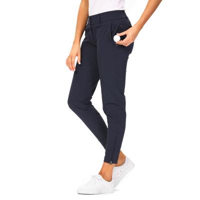 China Wholesale Breathable Plus Size Women Golf Pants Casual Pencil Pants for sale