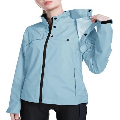 China High Quality ACTIVE STRETCH Waterproof Rain Women Cycling Winter Jacket With Wholesale Price for sale