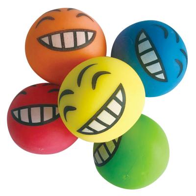 China Emjio Toy Soft Tpr Soft Smile Face Squeeze Anti Stress Ball Toys For Promotion for sale