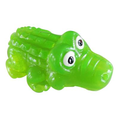 China Lovely Novelty Ocean Style Soft Sticky TPR Freeze Crocodile Toy For Promotion Gift for sale