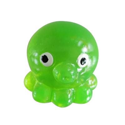 China Hot Selling Small Novelty TPR Ocean Animal Baby Octopus Soft Sticky Toy Lovely for sale