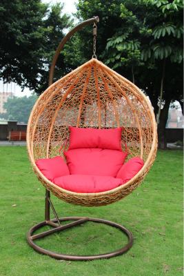 China Outdoor Wholesale Egg Chair Rattan Furniture Swing Chair Garden Swing Chair Baby Hanging Chair for sale