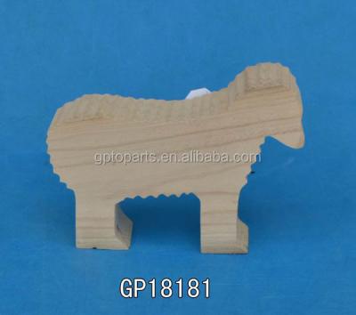 China China Christmas Handmade Animal Patterns Wooden Arts Crafts for sale