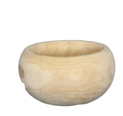 China China Wholesale Engraved Tree Root Wooden Extra Large Round Ball Bowl Wood Crafts Wooden Ball for sale