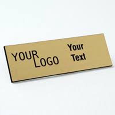 China China Free Sample Custom Metal Name Tag For Identification for sale