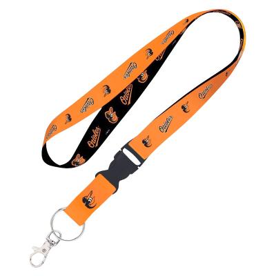 China Polyester Wrist Strap Lanyard Medal Ribbon Lanyard Custom Short Key Chain Sublimation for sale