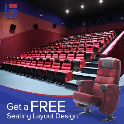 China Modern Theater Seats Furniture Factory Supply VIP Cinema Used Recliner Chair for sale