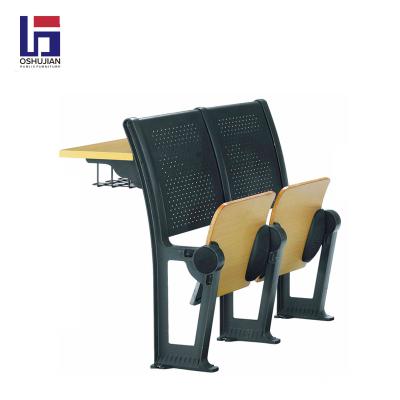 China Foshan modern wooden double seater school student chair and desk SJ3081/SJ3082F/SJ3083F for sale