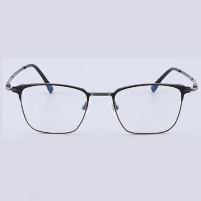 China New Fashionable Current Exquisite Full Frame High-grade Titanium Frame Sturdy Optical Eyeglasses Frames for sale