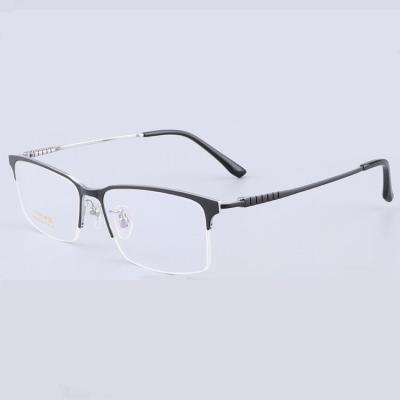 China High End Exquisite Durable Rectangular Titanium Frame Men's Optical Glasses Optical Frames for sale