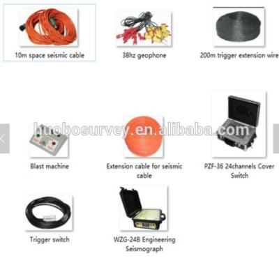 China Seismic Equipment 24channels Seismograph for Reflection and Refraction Equipment for sale