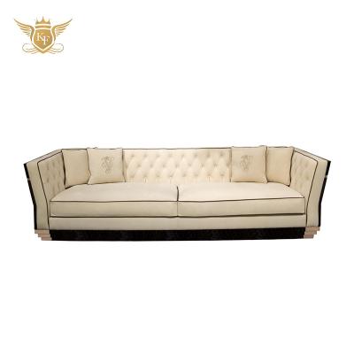 China White 2 3 seat sofa set of KF DE MAISON style luxury American furniture wholesale extendable living room 1 1 for sale