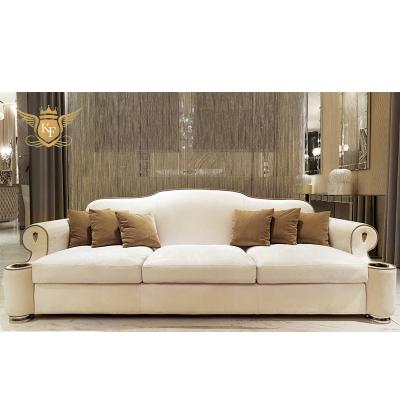 China French Furniture 1 1 2 3 Luxury Beige Foshan Shunde Modular Design Style Living Room Home Villa Sofa Set For 4 Seats for sale