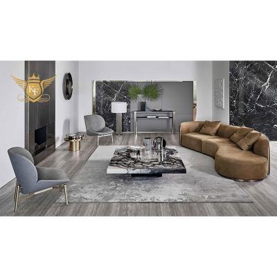 China Wholesale Price Quality 7 Seater Extendable Living Room Furniture House Sectional Sofa Set Luxury Design for sale