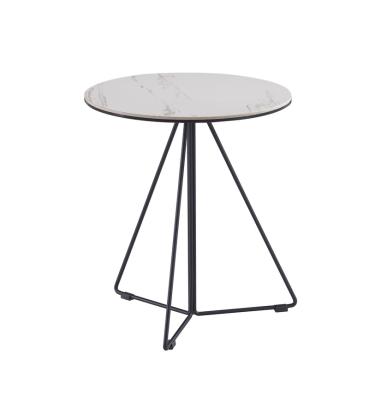 China Adjustable Durable (Height) Using Low Price Round Glass Coffee Table Set for sale