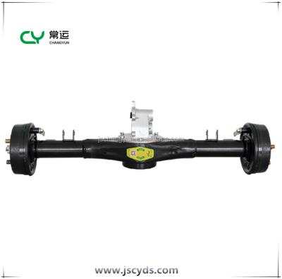 China differential tuk tuk rear axle with gear box CY Changyun spare parts electric axle/rear axle/rear shaft CYH-AQ1/A3/AB3/AB4/B1/BB1/C1 for sale