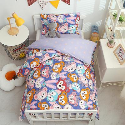 China Sustainable Cotton Kindergarten Bed Set Cotton Children's Kit Entry Multi-Piece Set for sale