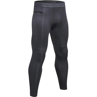 China High Waist Baselayer Breathable Fitness Clothing Running Tight Men Fitness Activewear Gym Cycling Pants for sale