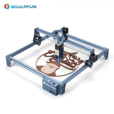 China SCULPFUN Eco-friendly Using S9 Engraving Machines For Metal Small Laser Engraving Machine And Cutting Machine CNC Laser Engraving for sale