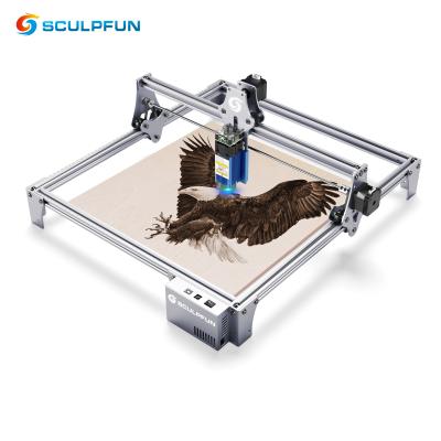 China SCULPFUN S6PRO 60W Top Maker Fiber Laser Engraving Machine Metal Fiber Laser Marking Portable Machine for sale