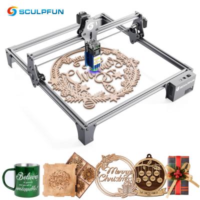 China Using SCULPFUN S6PRO 60W Eco-Friendly Laser Engraving Cutter Machine For Desktop Mini Portable Woodworking Engraving And Laser Cutting Machine for sale