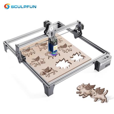 China Using SCULPFUN S6PRO 60W Eco-Friendly Laser Engraving Logo Machine Wood Laser Engraver Small Metal Marking Engraving Machine for sale