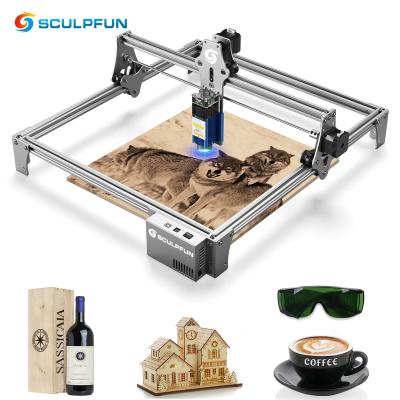 China SCULPFUN S6PRO 60W laser printer engraver using eco-friendly machine for metal marking wood top maker laser engraving machine for sale