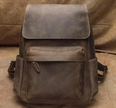 China No T L032 wholesale real leather backpacks for laptop leather backpack for men for sale