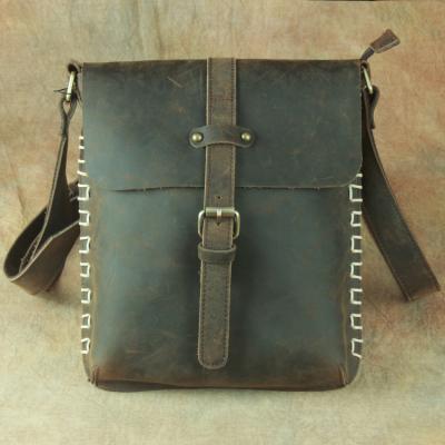 China Vintage Men Cross - Vintage Genuine Leather Body Bag 2021 New Arrival for sale