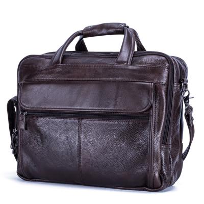 China Mens Leather Bag 9912 Mens Leather Business Conference Bags For Male for sale