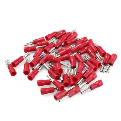 China Brass Crimp Electrical Terminal For 1.5-2.5mm2 FDD Insulated Cable Wire Female Connector 2.8mm Blue 4.8 6.3 Red for sale