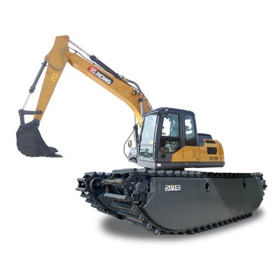 China RIVER-135 Amphibious Excavator Manufacturer Factory New Designed Swamp Excavator for sale