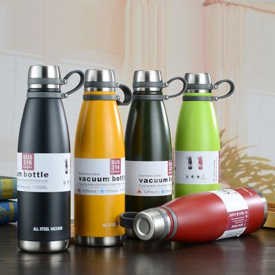 China Portable 304 Stainless Steel Water Bottle Mug Set MYT Viable Outdoor Travel Thermos Cup Sports Large Capacity for sale