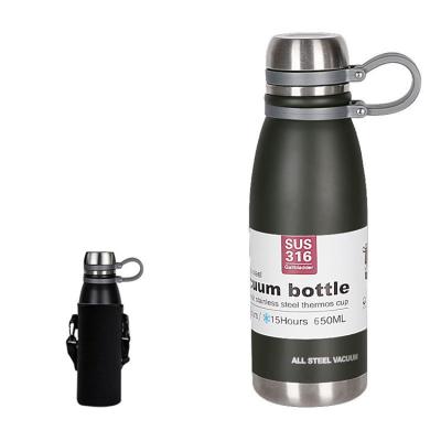 China MYT BPA Free Paint Stainless Steel Wall Vacuum Durable Outdoor Double Cola Shaped Insulated Sports Water Bottle for sale