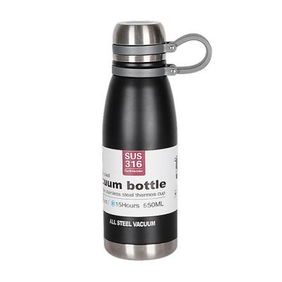 China MYTCustomized Logo Hot Sale 304 Stainless Steel Vacuum Insulation Cup 1000ML Double Layer Viable Travel Sports Bottle for sale