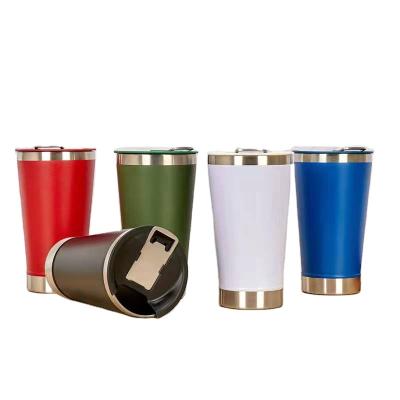 China MYT Disposable Liner Power Double Walled Vacuum Insulated Mugs Stainless Steel 20oz Insulated Tumbler Cup for sale