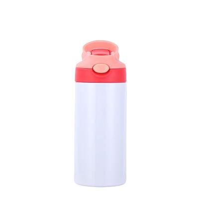 China MYT Double-Insulated Thermal Durable Keeps Hot and Cold White Sublimation DIY Kids Vacuum Upright Drinks Mug for sale