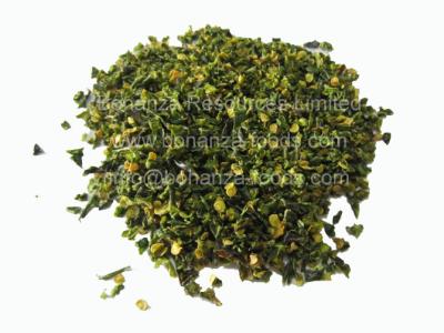 China Dried Spicey Chili Dehydrated Green Jalapeno Peppers for sale