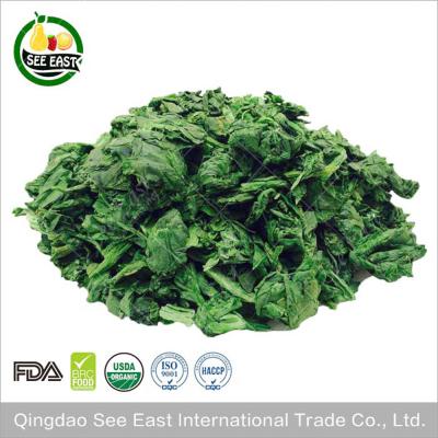 China Golden Supplier dried vegetables price freeze dried Spinach for sale