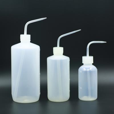 China Household Products Contact Lens Rinse Bottle Curved Sprinkler Bottle Plastic Rinse Bottle for sale