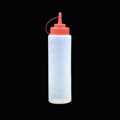 China Hot Sale BPA Free Food Grade Household Products Kitchen Accessories Empty Soft LDPE Squeeze Seasoning Bottle for sale