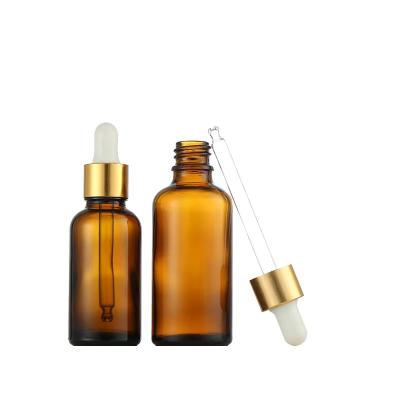 China Personal Care Porcelain Bottle With Bamboo Essential Oil Dropper Bottle 30ml Glass Bottle 100ml 50ml for sale